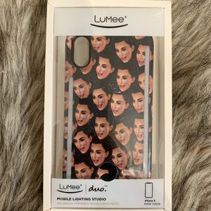 LuMee Duo Kimoji Case for iPhone X